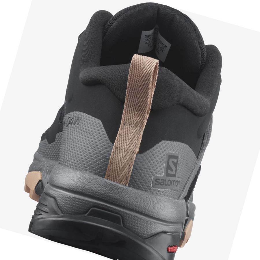 Salomon WoX ULTRA 4 Túracipő Női Fekete | HU 2825GSO